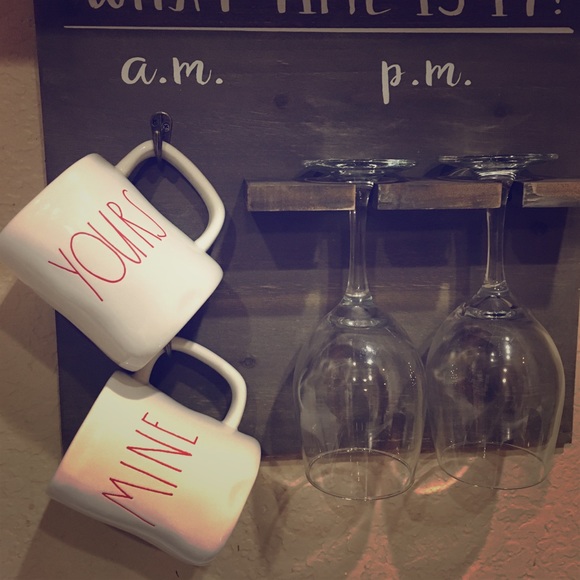 Yours & Mine Rae Dunn Mugs - Picture 1 of 4